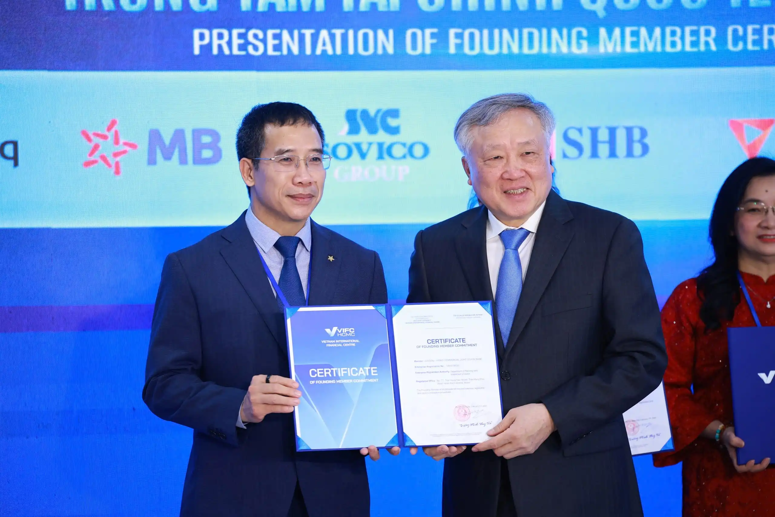MB trở thành thành viên sáng lập Trung tâm Tài chính Quốc tế Việt Nam
