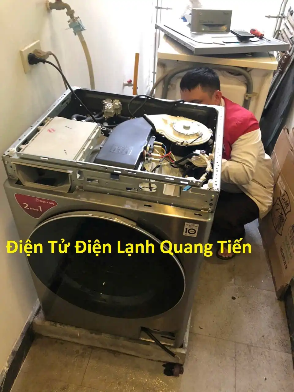 Công ty Điện Tử Điện Lạnh Quang Tiến – đơn vị sửa chữa máy giặt Uy Tín nhất quận Ba Đình, Hà Nội