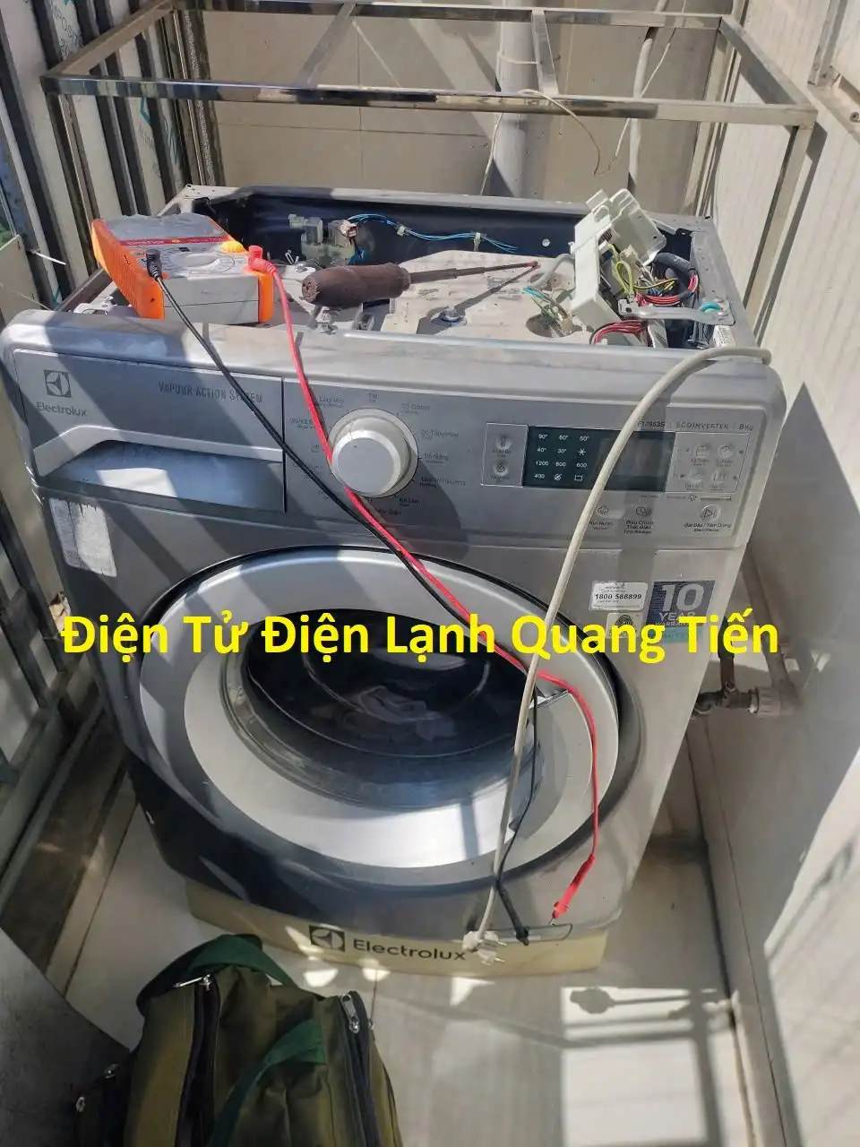 Công ty Điện Tử Điện Lạnh Quang Tiến – đơn vị sửa chữa máy giặt Uy Tín nhất quận Ba Đình, Hà Nội